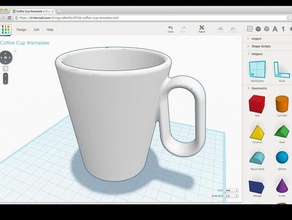 coffee cup kitchen dining 3d print model - Mito3D