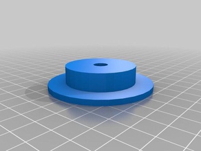 parametric spool adapter 3d printer parts customizer filament mount openscad useful 3d print model - Mito3D