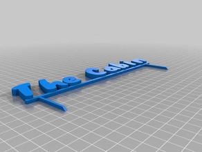 cabin signs logos customized 3d print model - Mito3D