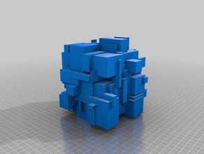 özelleştirilmiş greeble benim matematik sanat 3d print model - Mito3D