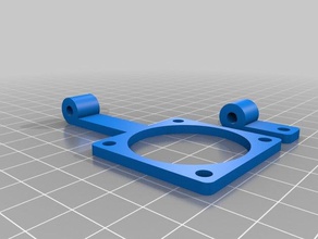 meu personalizados fã de suporte montagem 3d a impressora partes 3d print model - Mito3D