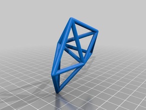 amplituhedron math art 3d print model - Mito3D