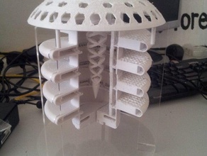 marte sottospazio gli edifici le strutture makerbotmars il vapore staminali tvy 3d print model - Mito3D