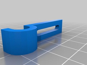 surface mount rod bracket 3d Drucker Teile 3d print model - Mito3D
