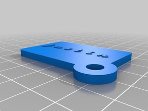my customized keychain 14 keychains 3d print model - Mito3D