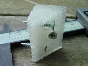 cornershelf bracket 3-screw organization fix flatpack joint part pla replacement reprap spare useful 3d print model - Mito3D