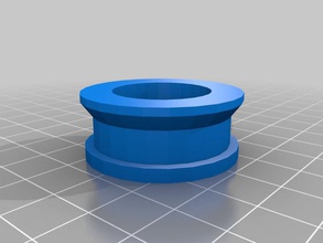 oversized idler pulley other 3d 608 bearing part sketchup upgrade 3d print model - Mito3D
