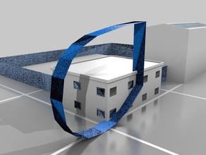 base em marte edifícios estruturas makerbotmars 3d print model - Mito3D