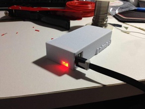 bricolage usb powerbank de l'électronique 18650 chargeur 3d print model - Mito3D