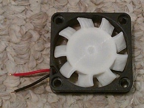 solidoodle 40mm fan repair 3d printer parts 3d print model - Mito3D