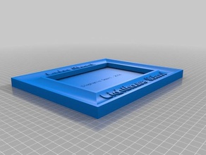 sabit çerçeve dekor özelleştirilmiş 3d print model - Mito3D