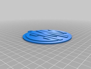 il mio personalizzata monogram pendant cicli multipli gioielli 3d print model - Mito3D