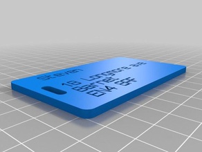 steven etiqueta con su nombre organización personalizado 3d print model - Mito3D