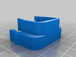 tabla de acampada la abrazadera reemplazo partes 3d print model - Mito3D