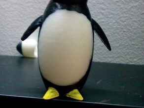 pinguim animais 3d print model - Mito3D