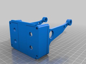 printrbot einfache druckbaren Wand-Spule 3d Drucker - Zubehör 100mm printbot spool-mount 3d print model - Mito3D