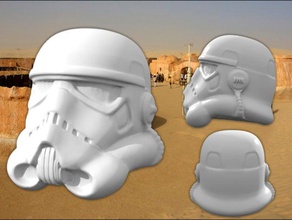 stormtrooper resculpt sculptures le casque star wars 3d print model - Mito3D