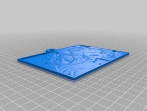 meu personalizados lithopane 2d arte 3d print model - Mito3D