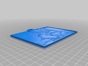 meine angepasste 2d Kunst 3d print model - Mito3D