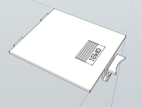 çift Pil kapağı rc araba araç pil 3d print model - Mito3D