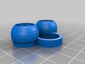 bukalemun göz oyuncak mekanik oyuncaklar özelleştirilmiş 3d print model - Mito3D
