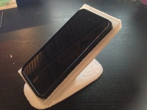 phone stand 42 mobile 3d print model - Mito3D
