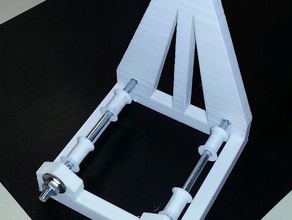 filament spool holder german reprap neo 3d printer accessories 3d print model - Mito3D