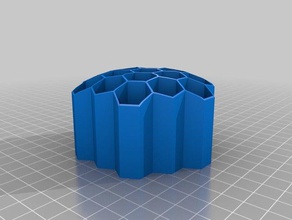 o mínimo de porta-lápis organização personalizado 3d print model - Mito3D