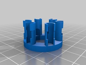 hex élastique loom fishtail maker les bracelets personnalisé 3d print model - Mito3D