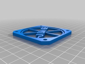 my customized fan grille 60mm junge 3d printer parts 3d print model - Mito3D