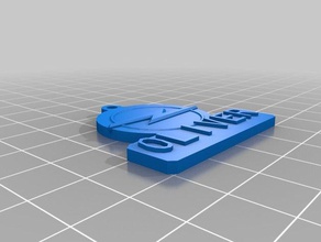 oli opel Anahtarlık özelleştirilmiş 3d print model - Mito3D