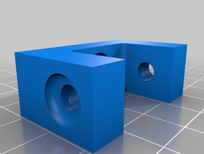 eixo y suporte solidoodle 2 3 d a impressora partes solidoodle2 3d print model - Mito3D