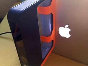 3d sentido escáner titular de la macbook pro con pantalla retina impresora accesorios Escaneo soporte cubo cubify portátil el monte montaje 3d print model - Mito3D