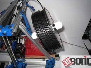 ultra sencillos y económicos rápido del filamento de cola montaje mendel max 3d la impresora accesorios La impresión Impresora precio el guía mendelmax reprap carrete soporte bobina 3d print model - Mito3D