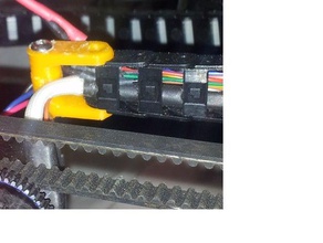 qu-bd rev xl nanolink de anclaje engrosamiento la sustitución 3d impresora partes cadena cable guía gestión cables replicatorxl 3d print model - Mito3D