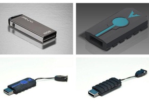 flash drive housing diy usb 3d print model - Mito3D
