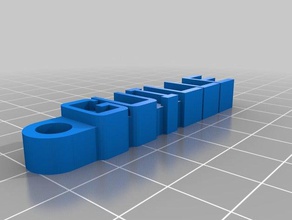 guille organización personalizado 3d print model - Mito3D