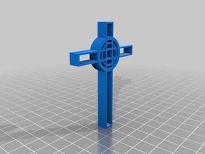 celtic cross v1 Schmuck 3d print model - Mito3D