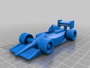 f1 car vehicles 3d printing denford schools formula 1 pp3dp up 3d print model - Mito3D