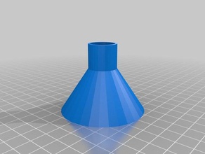 small funnel 15 pet bottle kitchen dining household 3d print model - Mito3D