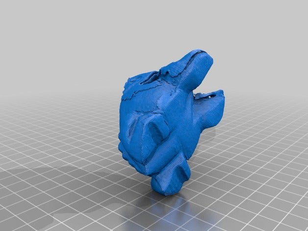 la rana de multa a los animales 3D print model - Mito3D