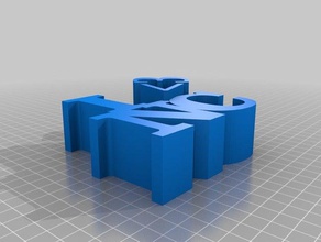ben&lt 3nc - w&lt 3 heykel heykeller özelleştirilmiş 3d print model - Mito3D