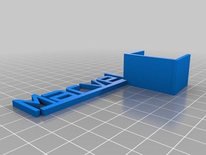shelf talker - marvel Organisation kundengebundene 3d print model - Mito3D