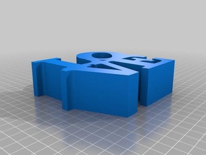 amor letterform esculturas personalizado 3d print model - Mito3D