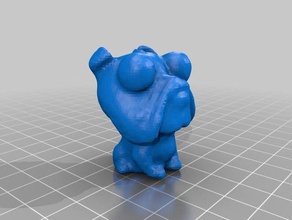bulldog scans & replicas makerbotdigitizer scan 3d print model - Mito3D