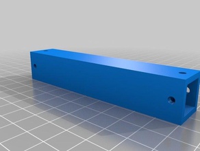 simple openscad structure fits together without screws hobby bar customizer 3d print model - Mito3D
