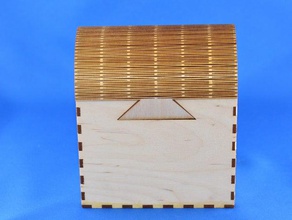 madeira chest fashion 3d art box holder household laser lasercut model part robbinsvillehighschool sninge toy useful 3d print model - Mito3D