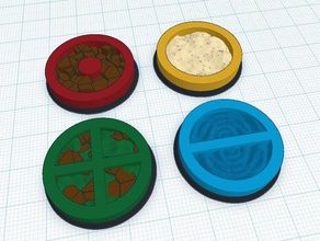 loka yuddah - token giocattolo & accessori di gioco mantic 3d print model - Mito3D