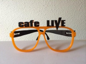 fun glasses cafe live kleve 3d printing 3d print model - Mito3D