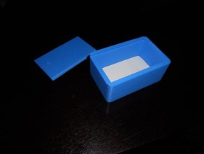 business card box office 3d print model - Mito3D